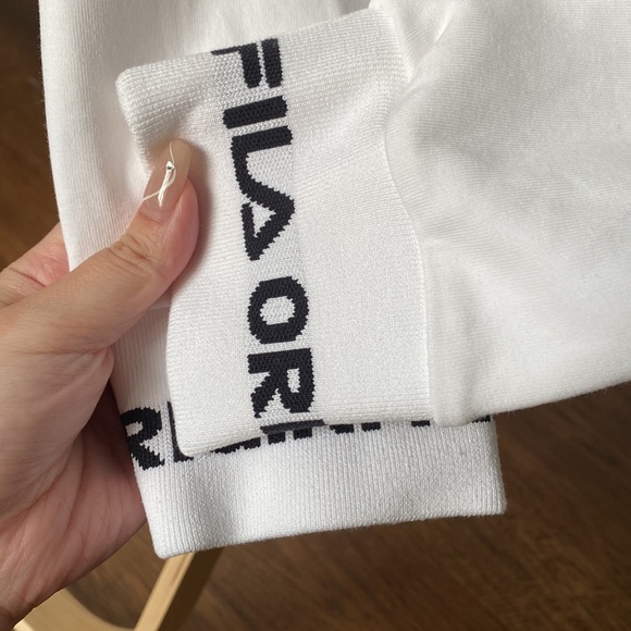 Fila white line hoodie - Picture 4 of 6